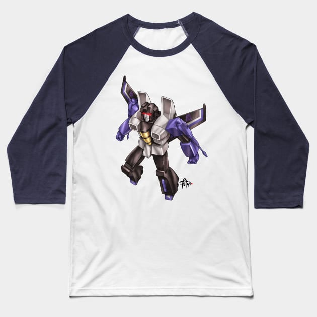 Skywarp Baseball T-Shirt by Fetch